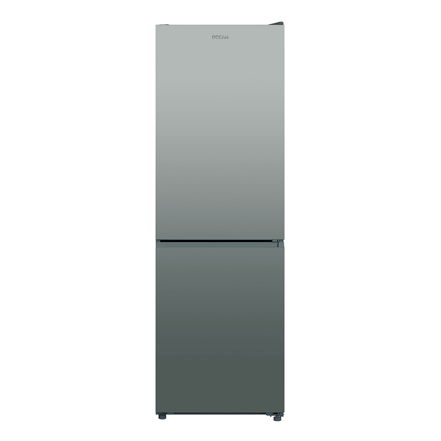 OCEAN Réfrigérateur Combiné 450L No Frost Inverter Silver A+ (CNFIOS400MA+)