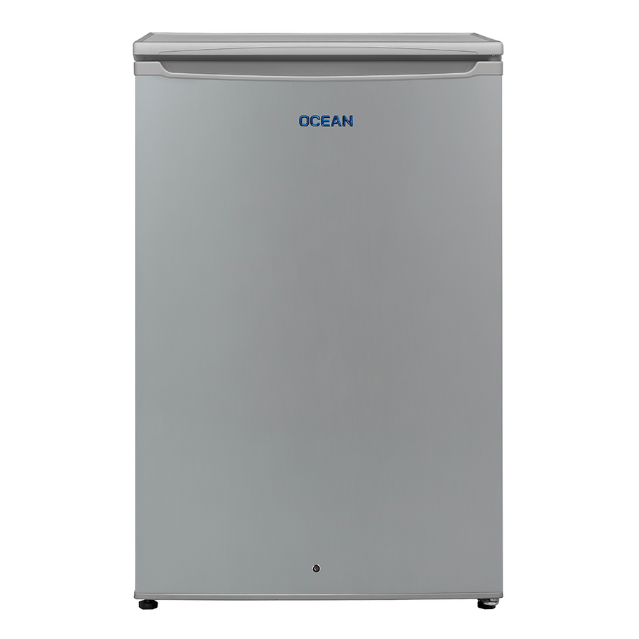 OCEAN Réfrigérateur Table Top 122L Silver A+ (ORK130SA+)